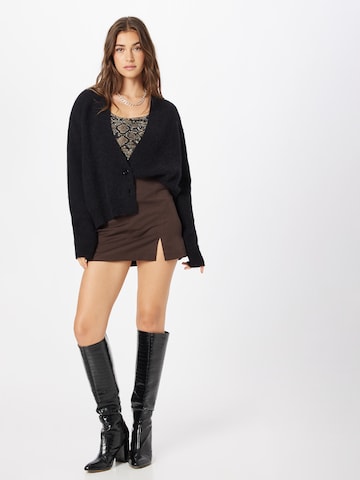 DRYKORN Knit Cardigan 'SONTJE' in Black