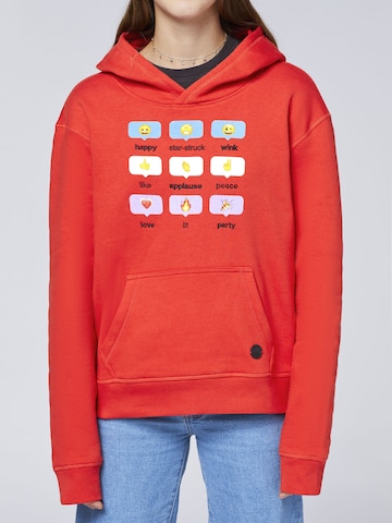 emoji Sweatshirt in Rot