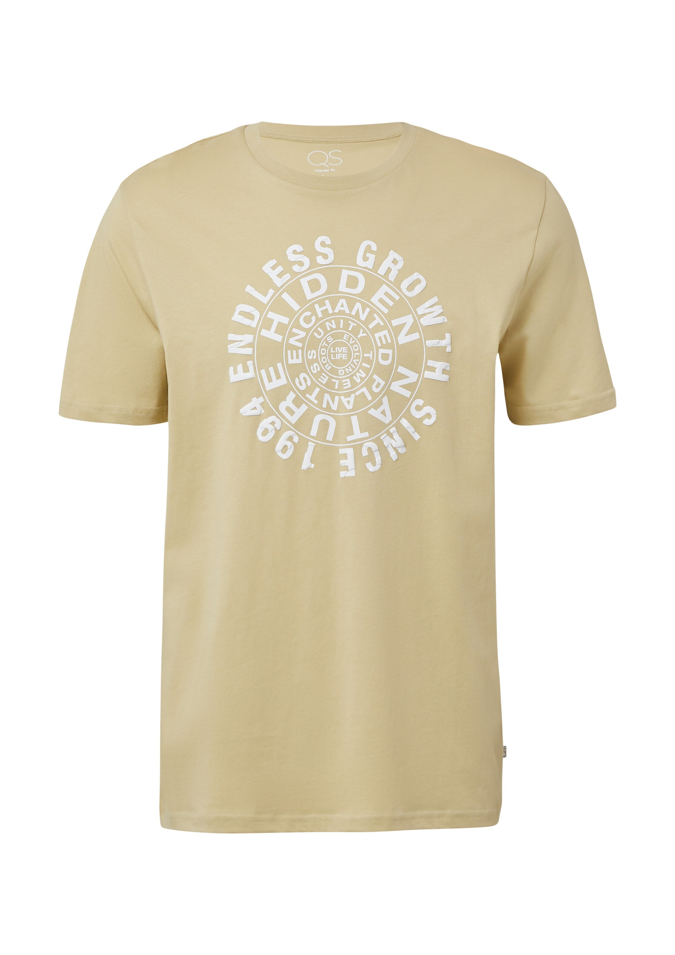 T-Shirt QS en vert : devant
