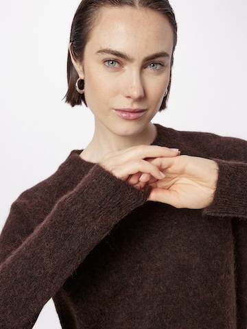 SELECTED FEMME Sweater 'Lulu' in Brown