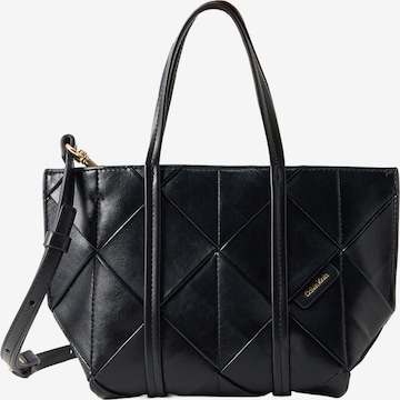 Calvin Klein Shopper in Zwart: voorkant