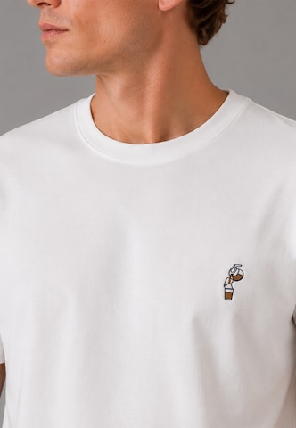 T-Shirt 'Hygge' Clean Cut Copenhagen en beige