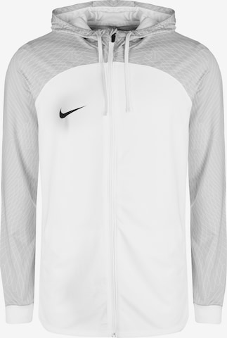 NIKE Athletic Jacket 'Strike 23' in White: front