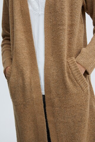 Cardigan 'Mirelle' b.young en marron