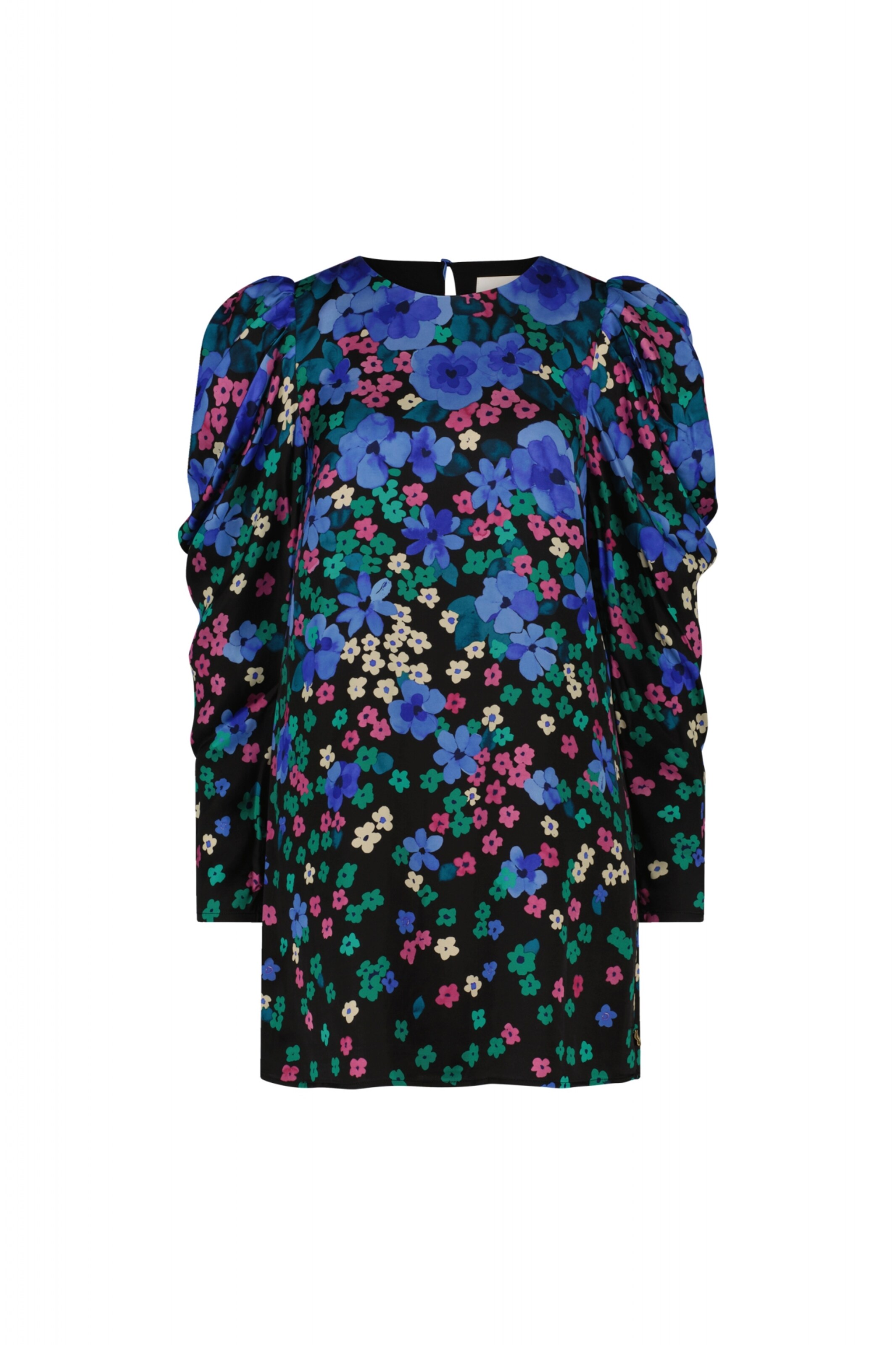 Fabienne Chapot Jurk 'Marloes' in Zwart: voorkant