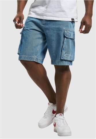 Karl Kani Regular Jeans in Blue: front