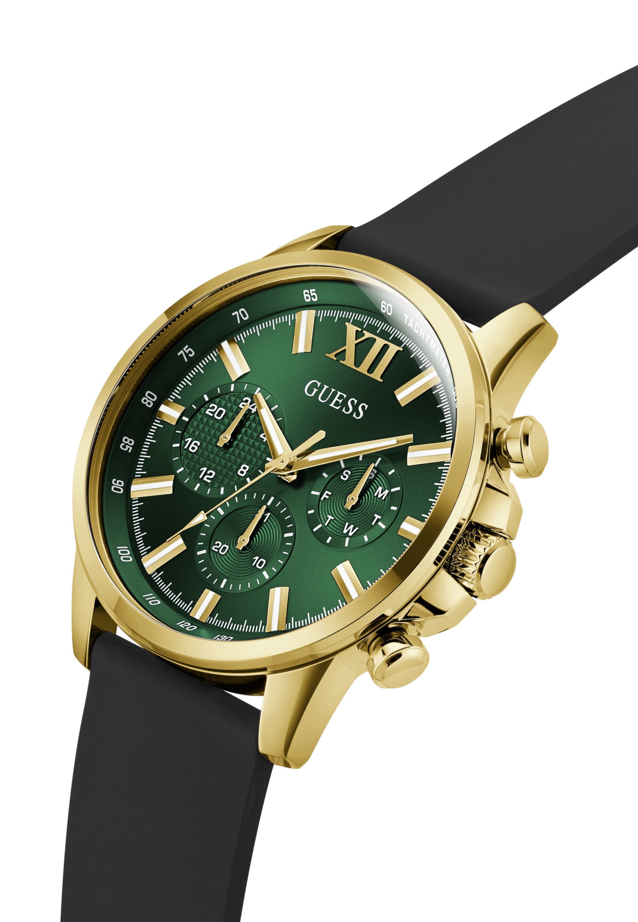 Orologio analogico 'Walker' di GUESS in verde