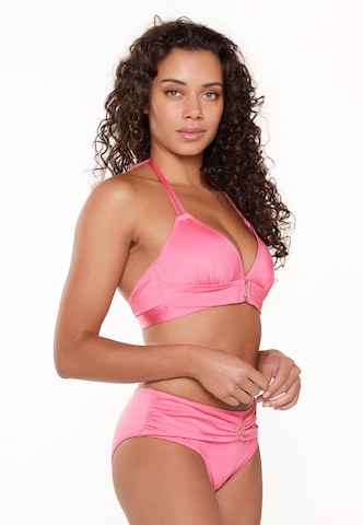 LingaDore Triangle Bikini Top in Pink