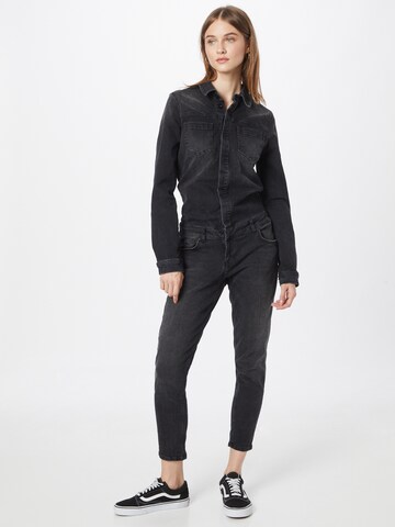 Tuta jumpsuit 'Nancie X' di LTB in nero: frontale