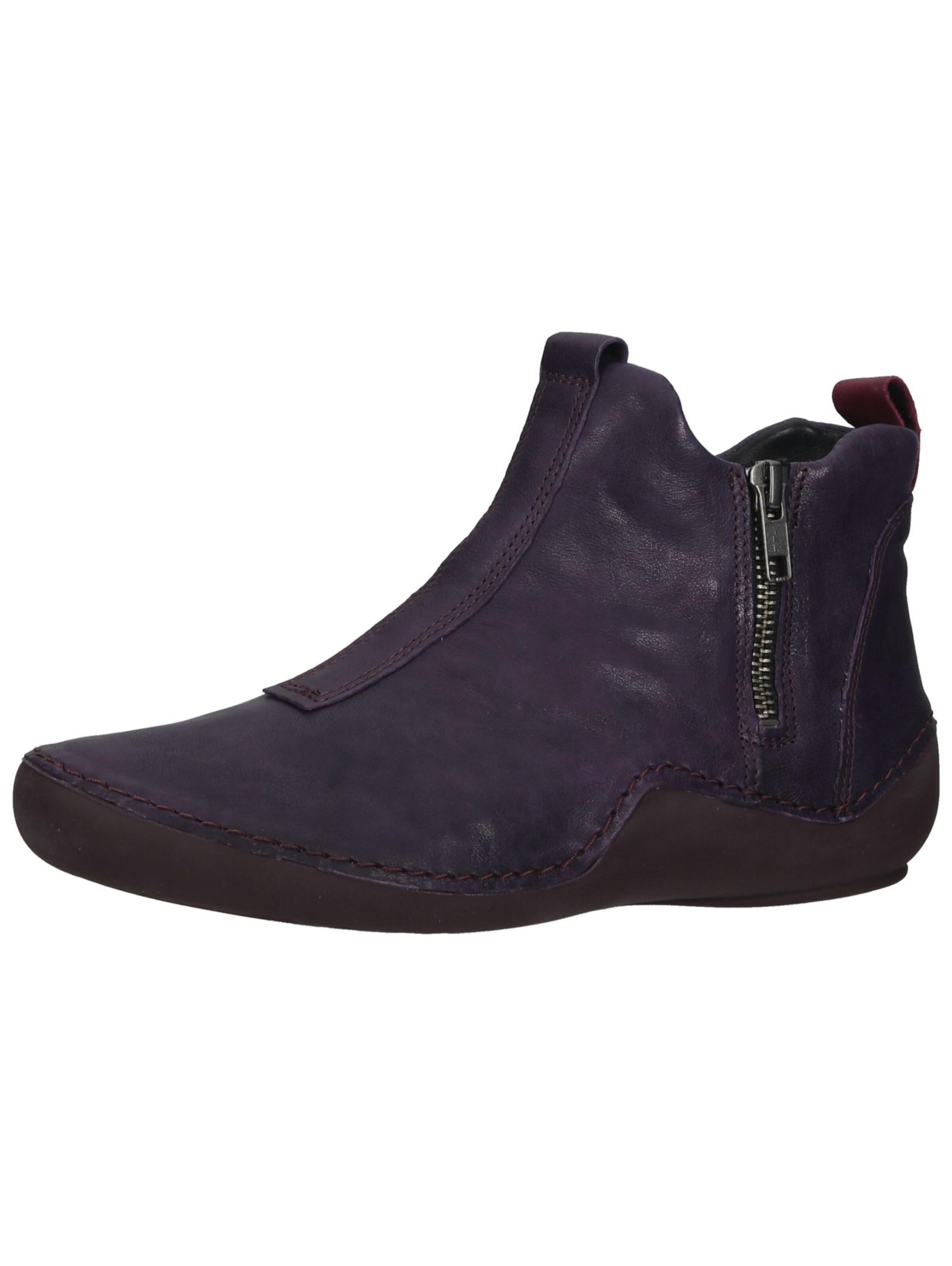 THINK! Booties in Purple: front