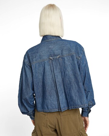 G-STAR Button Up Shirt 'Relaxed' in Blau