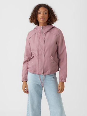 VERO MODA Between-Season Jacket 'Zoa' in Pink: front