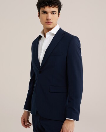 WE Fashion Slim fit Zakó - kék
