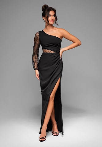 Ombre Evening dress in Black: front