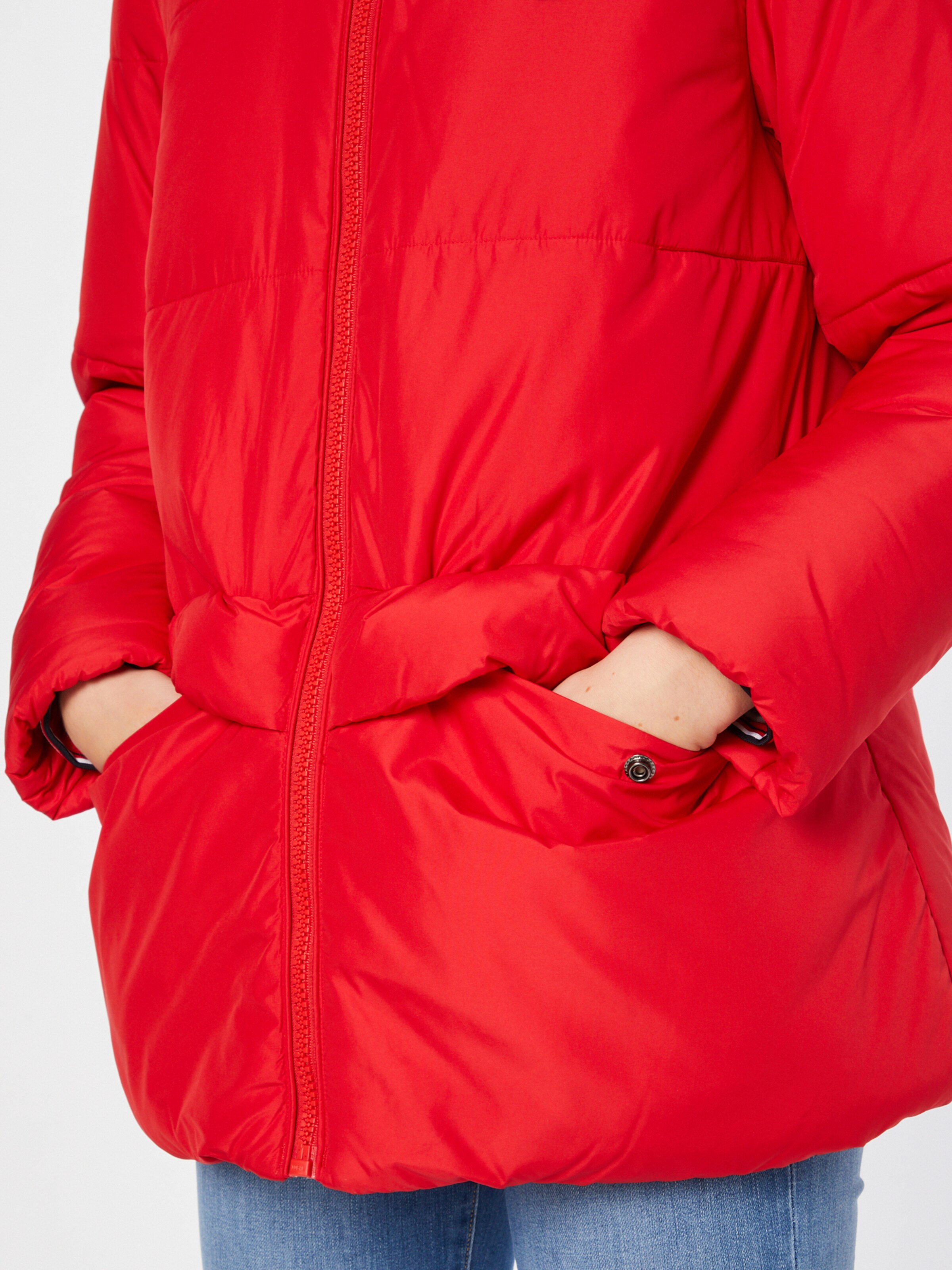 Frauen Jacken TOMMY HILFIGER Jacke in Rot - CQ37390 Frauen Jacken TOMMY HILFIGER Jacke in Rot - CQ37390