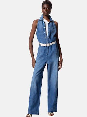 PINKO Strój do biegania 'PINKO VISIONE TUTA LIGHT DENIM COTONE LINO TUTA' w kolorze niebieski
