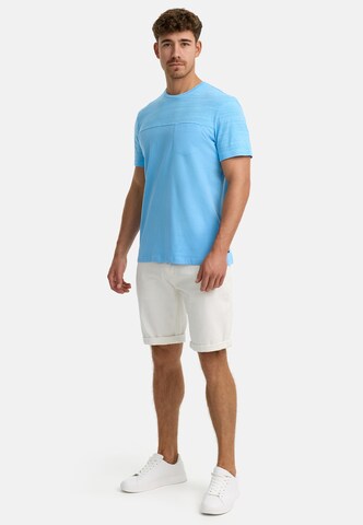 INDICODE JEANS Shirt 'INSprings' in Blauw