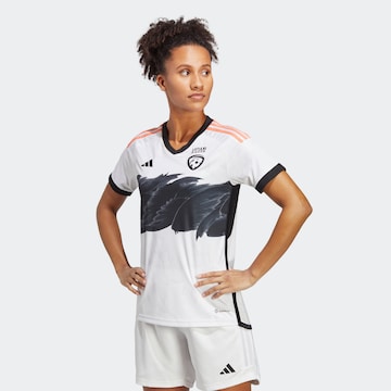 ADIDAS PERFORMANCE Tricot 'Lettland Frauenteam 23' in Wit: voorkant