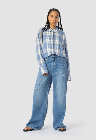 Camicia da donna 'Esra' di Elias Rumelis in blu