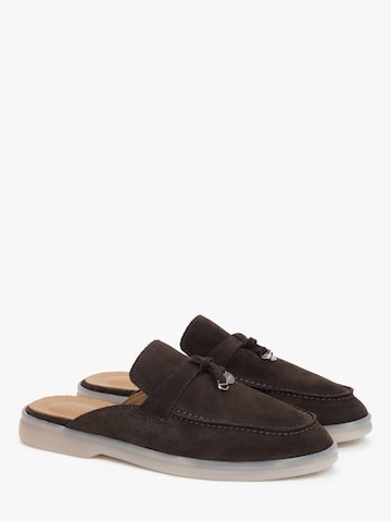 Estro Mokassin '09-3826' i brun: forside