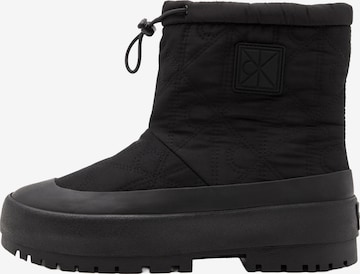 Bocanci de zăpadă de la Calvin Klein pe negru: față