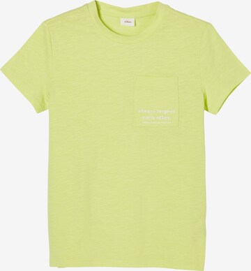 s.Oliver Shirt in Green: front