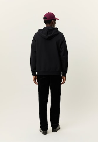 Les Deux - Sudadera con cremallera en negro