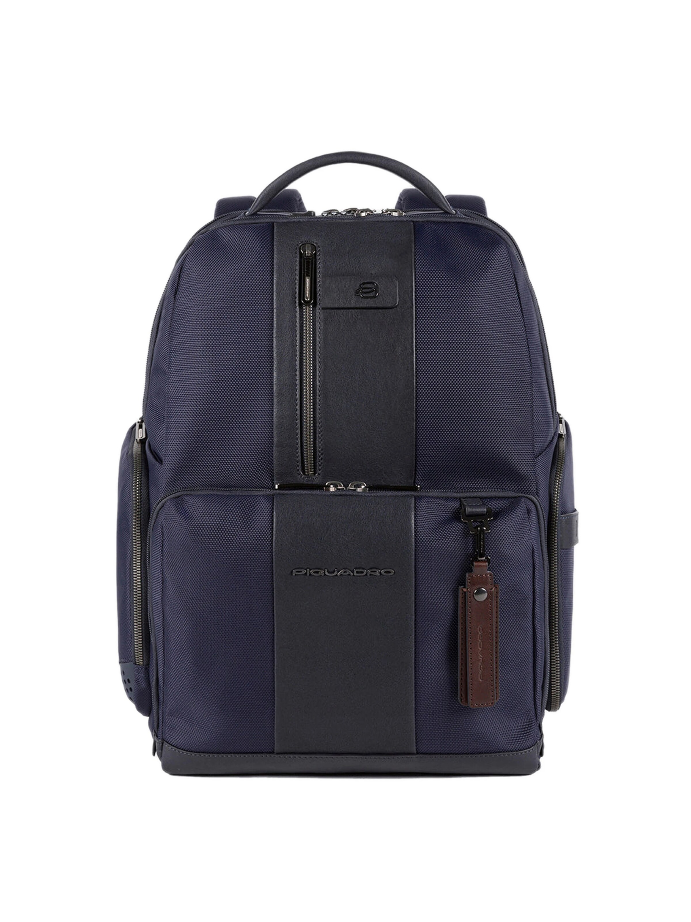 Piquadro Backpack in Blue: front