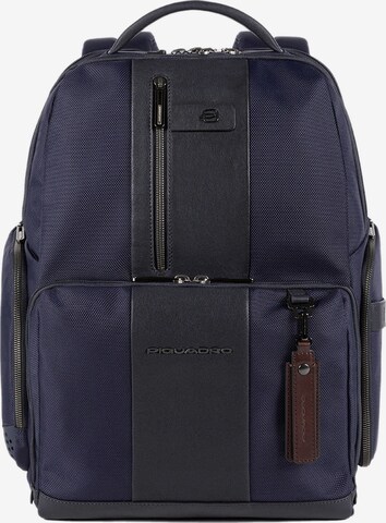 Piquadro Rucksack in Blau: Vorderseite