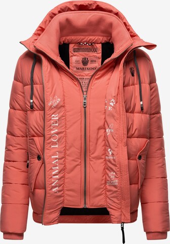 MARIKOO Winter jacket 'Taisaa' in Orange