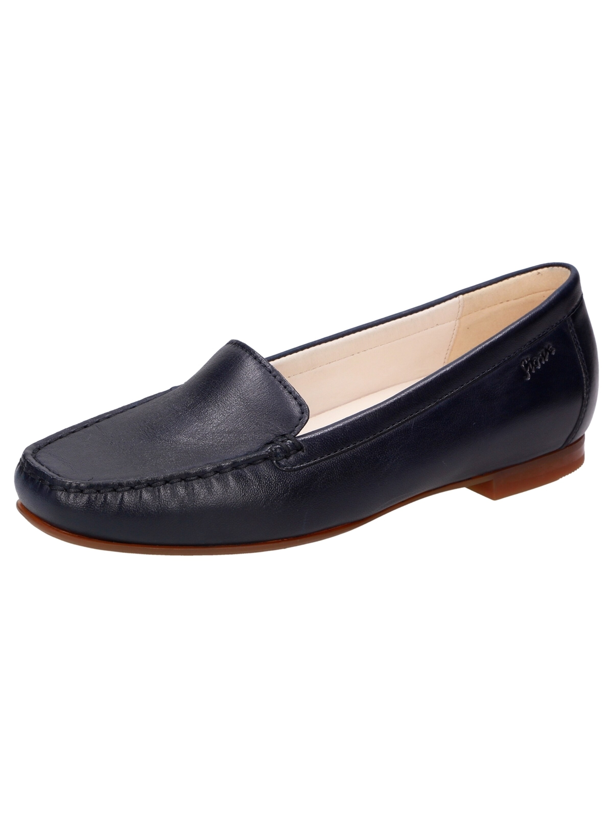 SIOUX Mocassins ' Zalla ' in de kleur Navy, Productweergave
