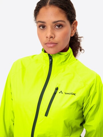 VAUDE Outdoorjacke 'Drop J III' in Gelb