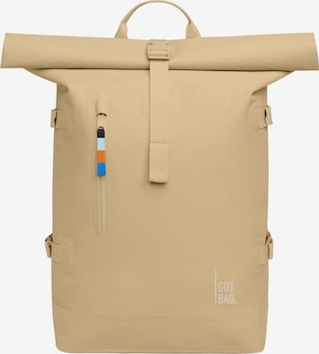 Got Bag Rucksack 'Rolltop 2.0 ' in Gelb: Vorderseite