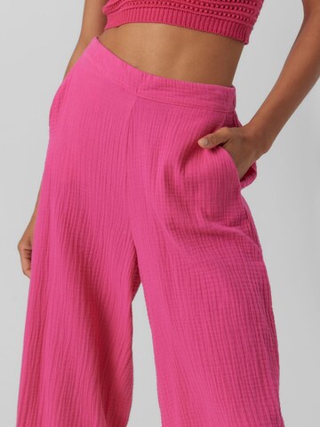 Loosefit Pantalon VERO MODA en rose