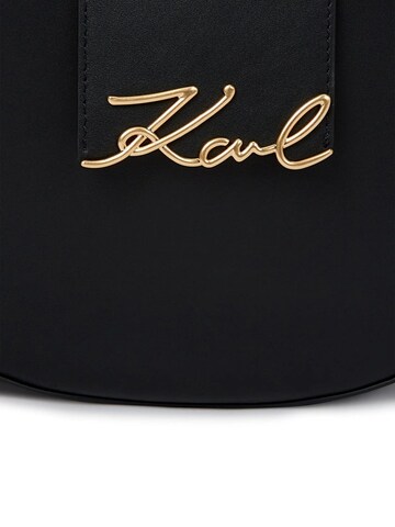 Sac bandoulière 'K/Signature' Karl Lagerfeld en noir