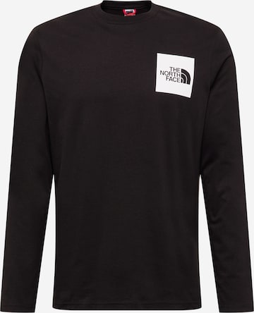 THE NORTH FACE Μπλουζάκι 'Fine' σε μαύρο: μπροστά