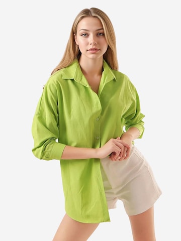 Bigdart Bluza | zelena barva: sprednja stran