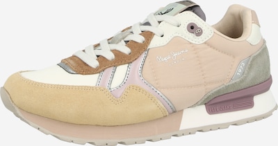 Sportbačiai be auliuko 'Brit' iš Pepe Jeans, spalva – smėlio spalva / ruda / medaus spalva / žalia, Prekių apžvalga