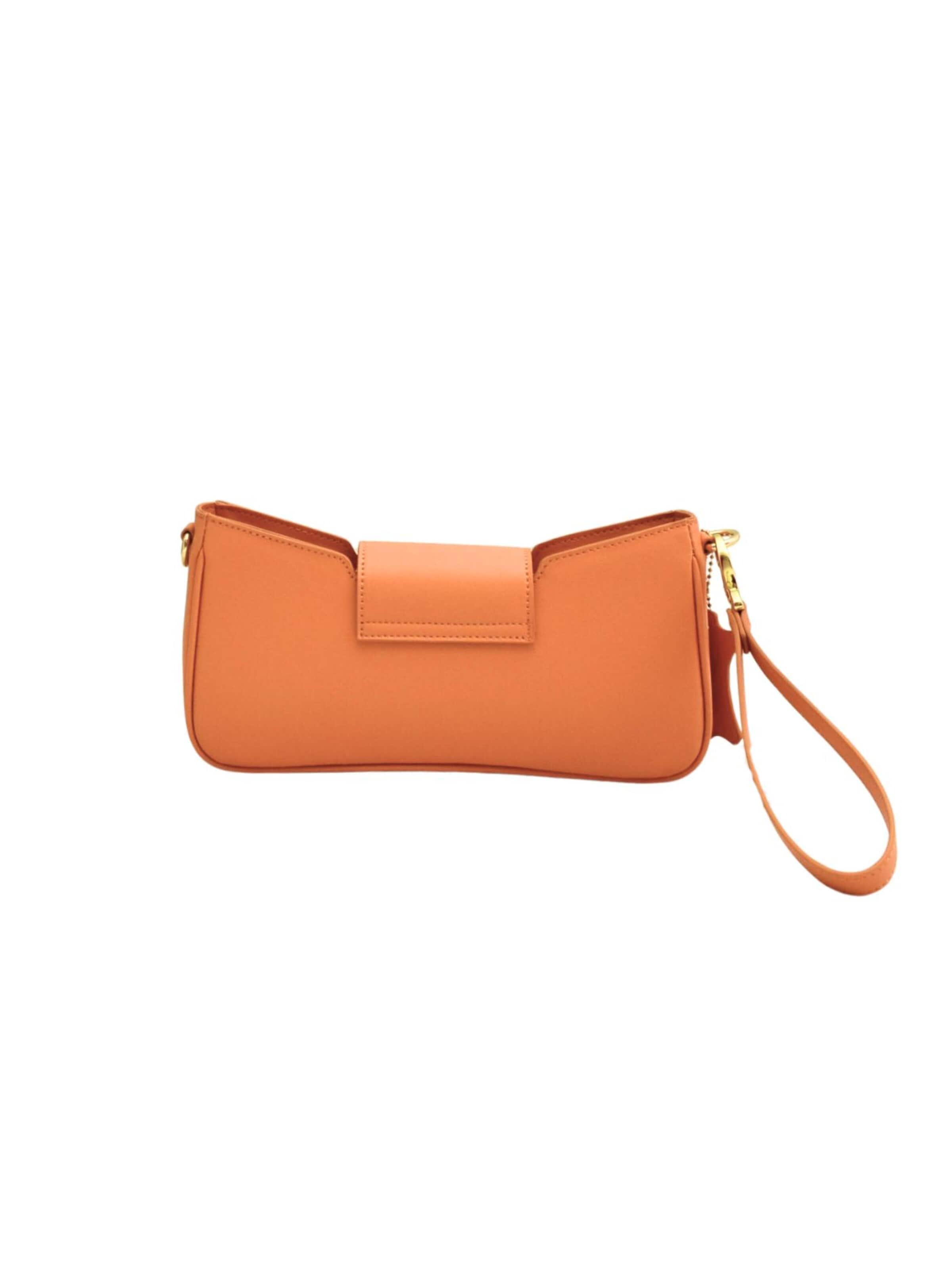 Pochette 'Racquel' di BMB BAGS in arancione