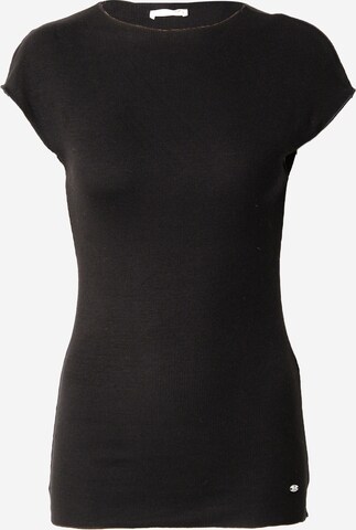 Key Largo Shirt 'HEIDI' in Black: front