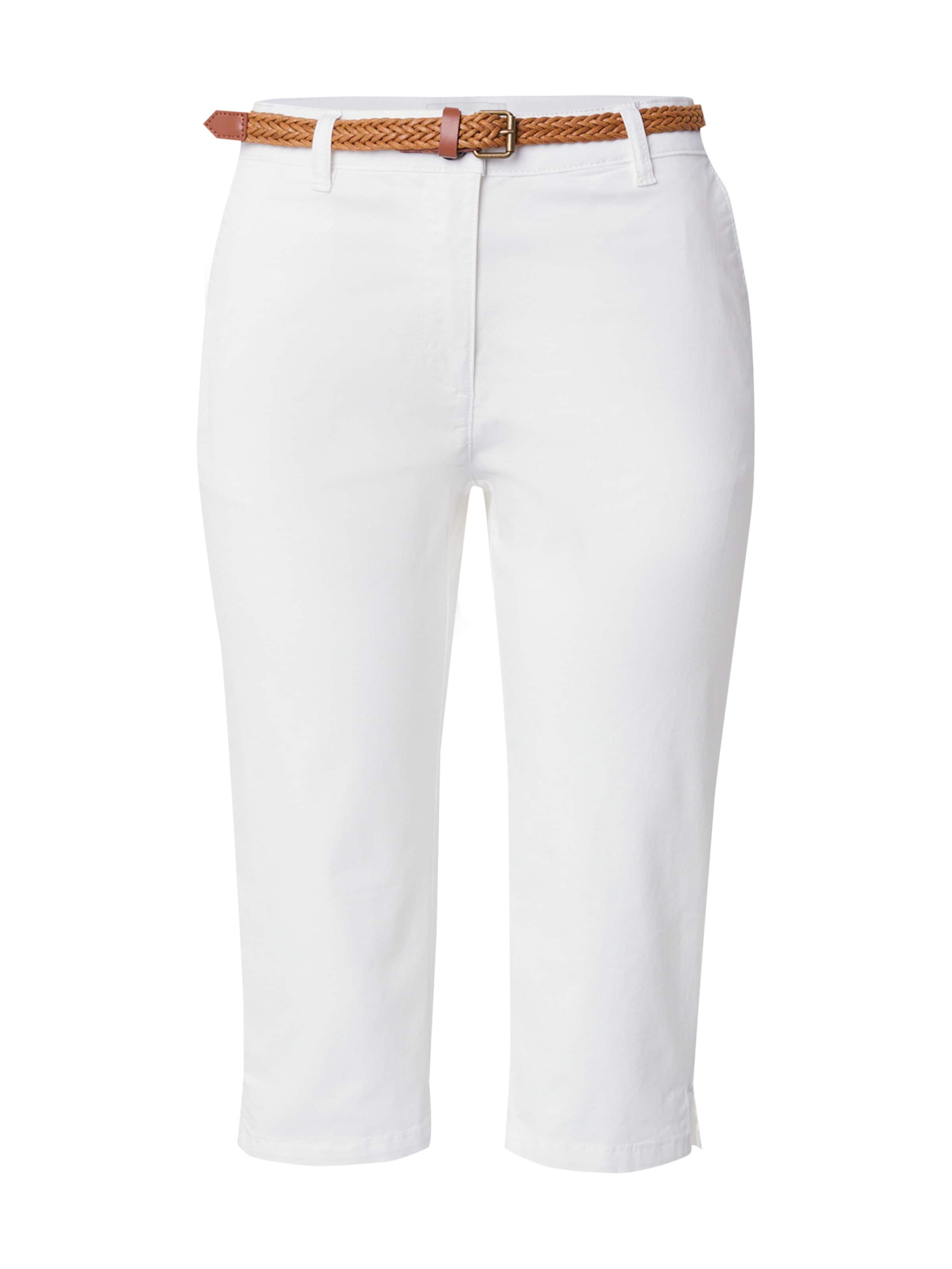 JDY Slim fit Chino Pants 'JDYChicago' in White: front