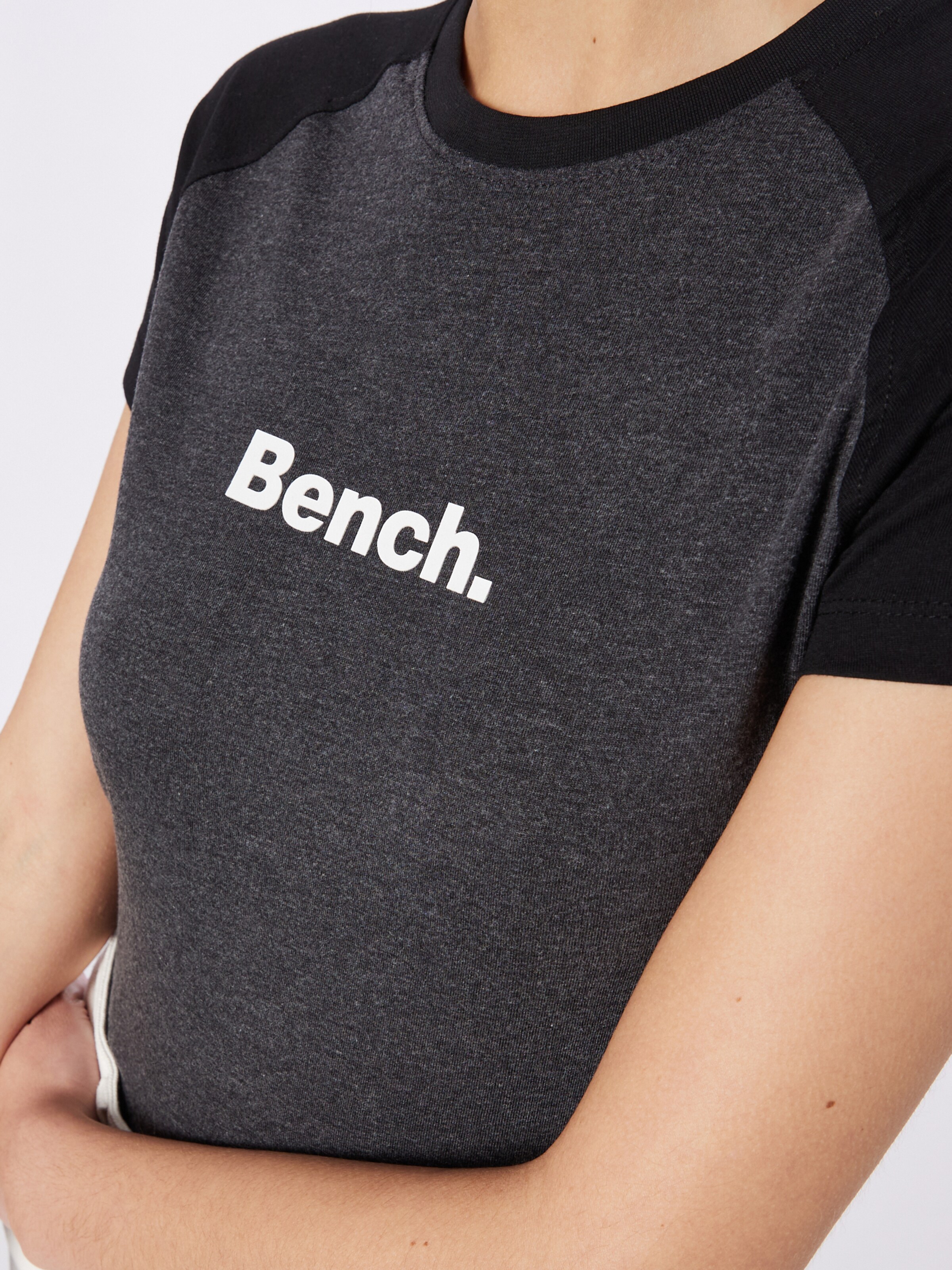 Frauen Shirts & Tops BENCH T-Shirt 'FUTURA' in Graumeliert - BG13342 Frauen Shirts & Tops BENCH T-Shirt 'FUTURA' in Graumeliert - BG13342