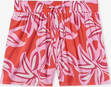 SCHIESSER Pajama Pants ' Mix + Relax ' in Pink: front