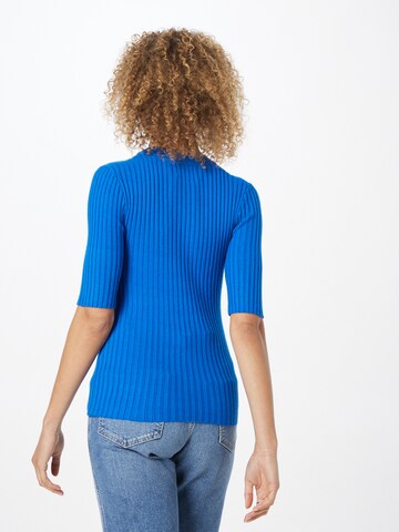 PIECES - Pullover 'Crista' em azul