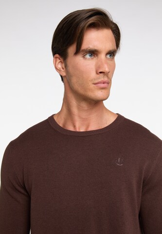 DreiMaster Klassik Sweater in Brown