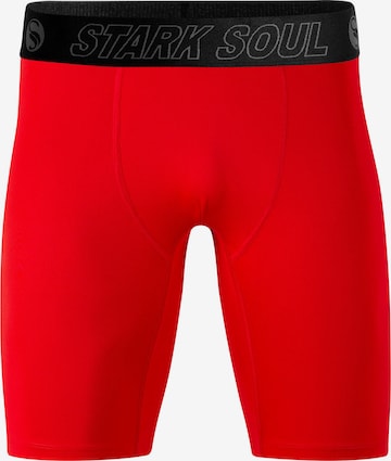 Pantaloni sportivi di Stark Soul in rosso: frontale