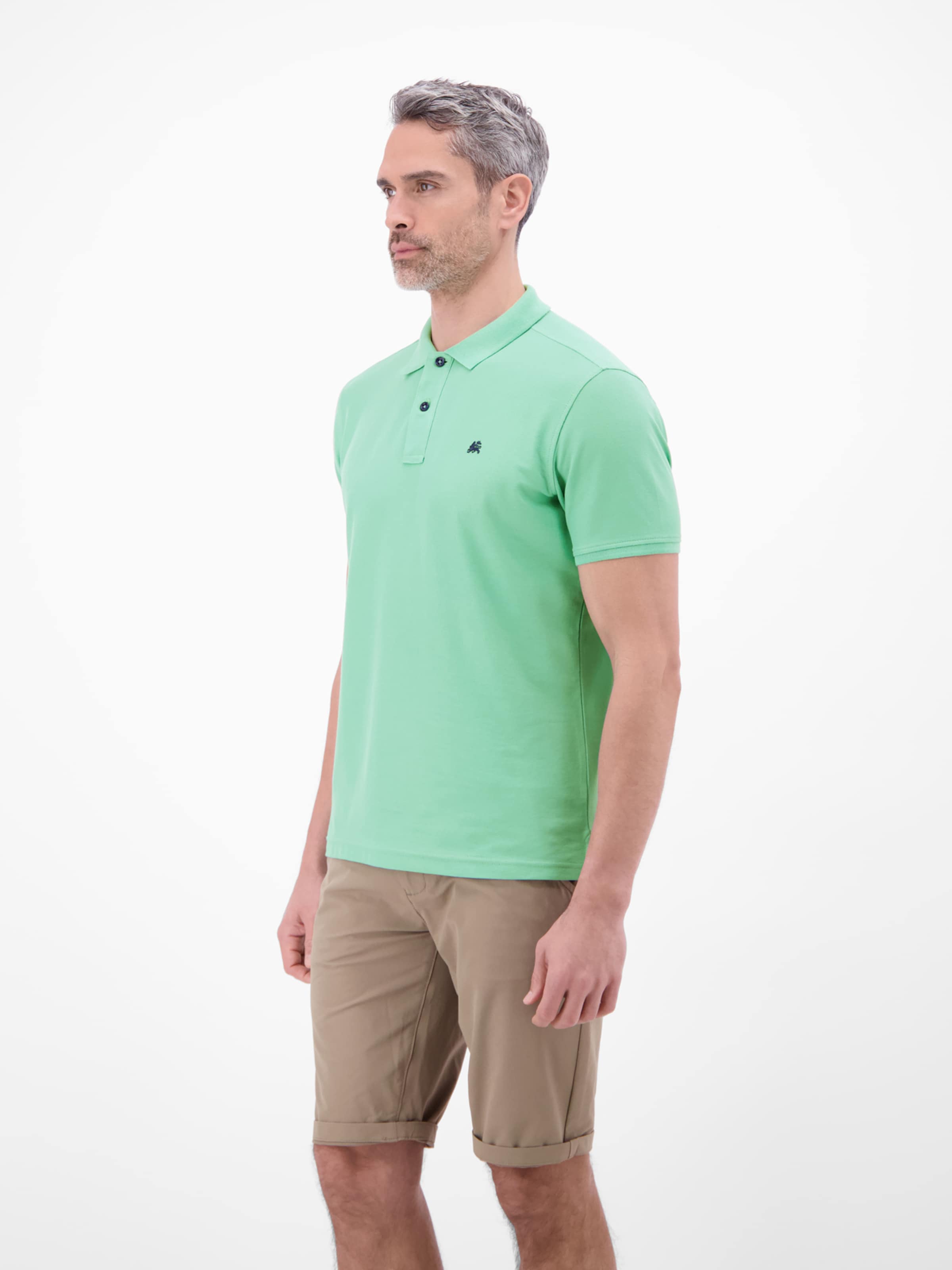 LERROS Poloshirt in Grün