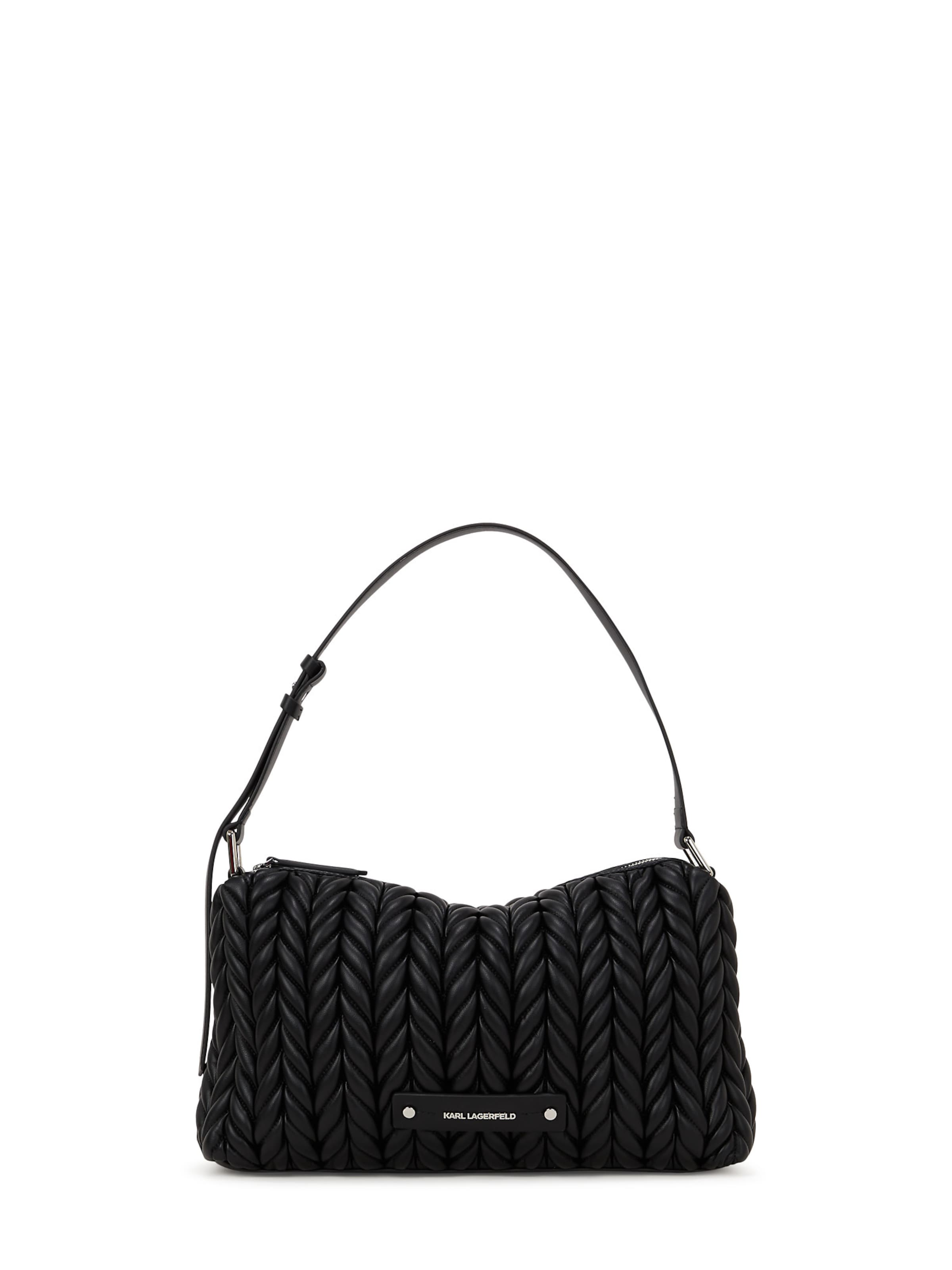 Karl Lagerfeld Τσάντα ώμου σε μαύρο: μπροστά