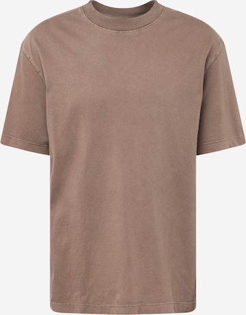 TOPMAN Shirt in Bruin: voorkant