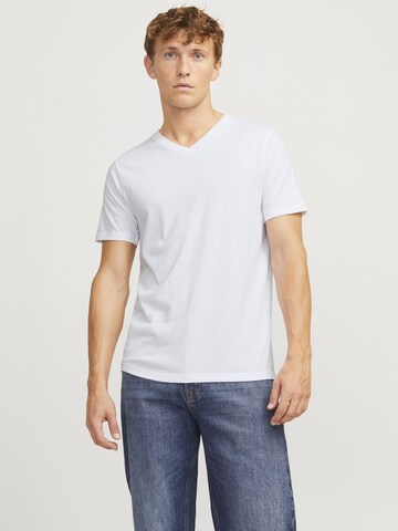 JACK & JONES Shirt in Wit: voorkant